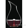 Convex Bottom Shape Wine Whiskey Decanter